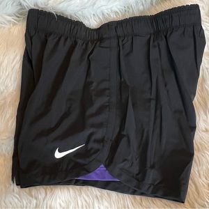 Nike Dri-Fit Women’s S Running Shorts.  Compression lining & elastic waist pull
